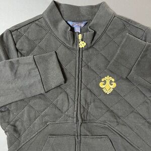 Vintage Dereon Jacket Women's XL Fullzip Quilted Y2K Grunge Designer NWT